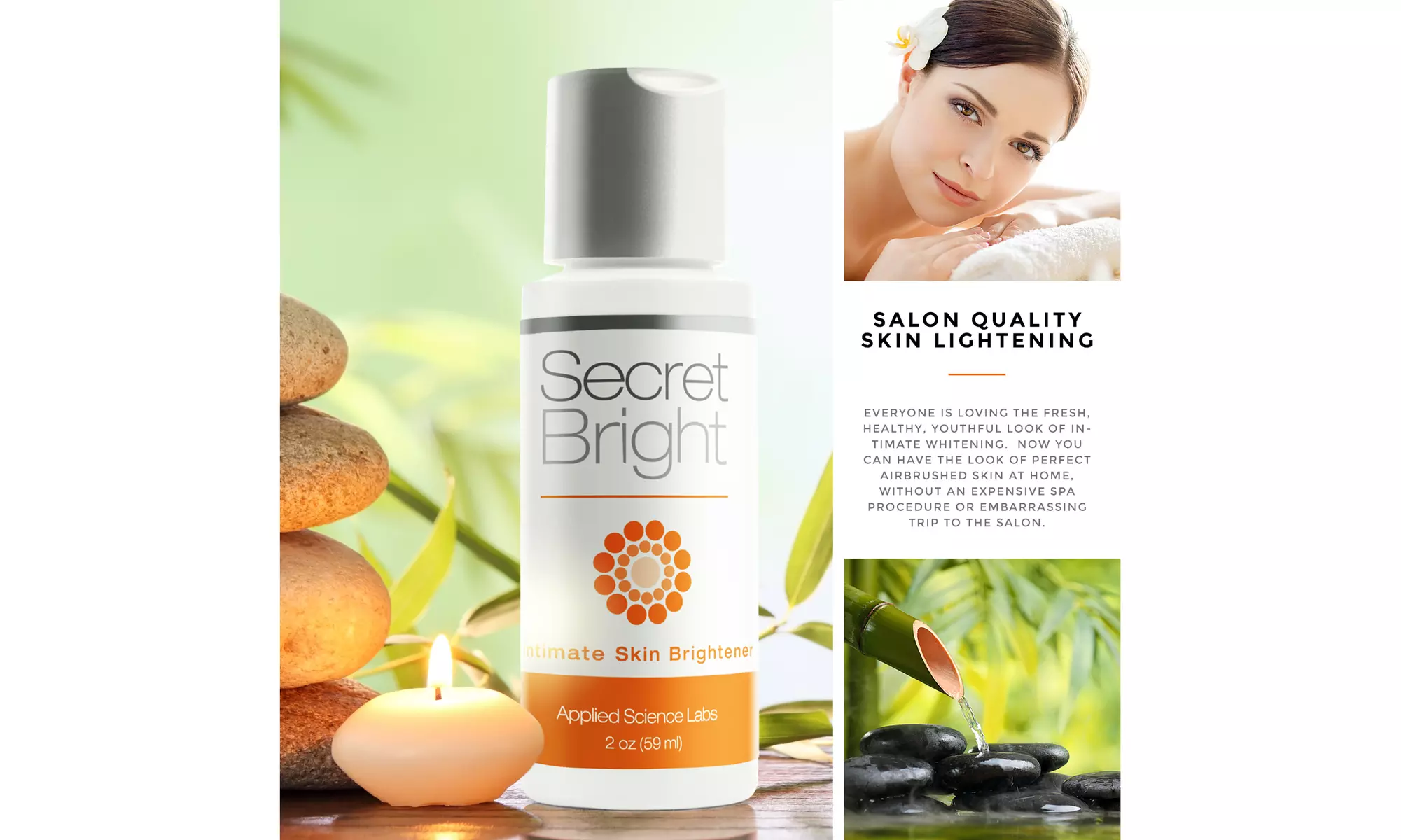 Secret Bright Dark Spot Corrector & Intimate Skin Brightener (2 oz)