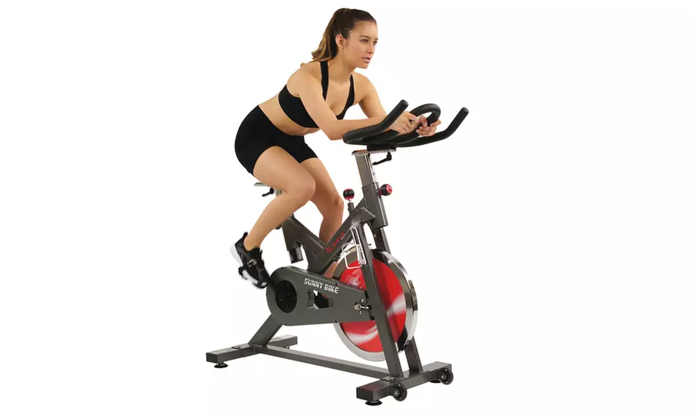 Sunny Health & Fitness Belt Drive Indoor Cycling Bike - Primary Image
