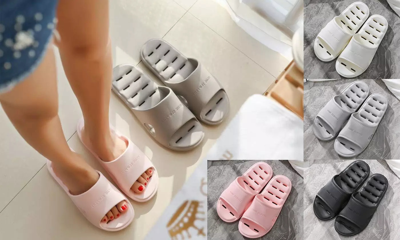 Quick Drying Non-Slip Soft Sole Indoor Flip Flops Clouds Slippers Pool Sandals