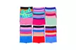 Girl's Pack Of 6 Or 12 Assorted Microfiber Boyshorts Underwear Panties - Second Medium
