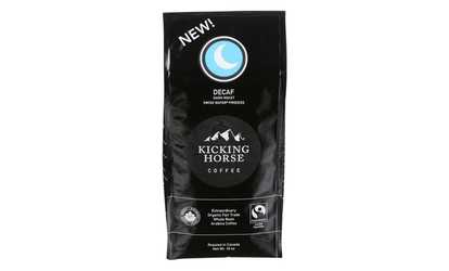 Kicking Horse 1736271 10 oz Organic Fairtrade Whole Bean Coffee Decaf Dark Roast