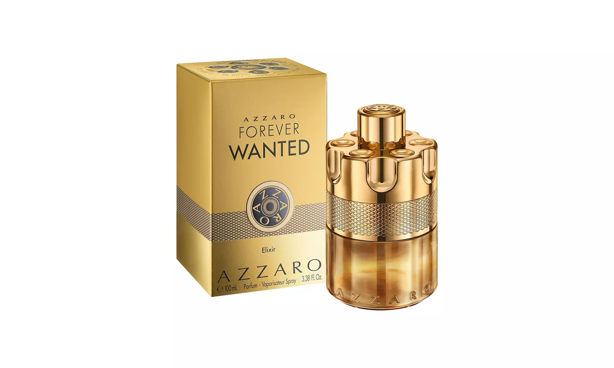 Azzaro Forever Wanted ElixIr 3.38 Fl Oz Parfum for Men