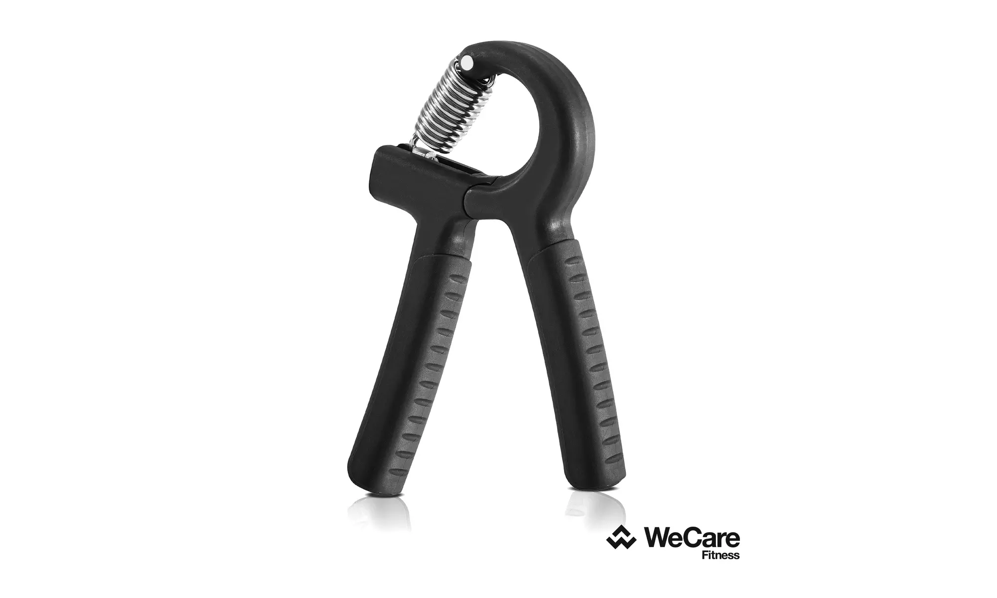 WeCare Fitness Resistance Hand Grip Strength Trainer Adjustable Non-Slip - Black