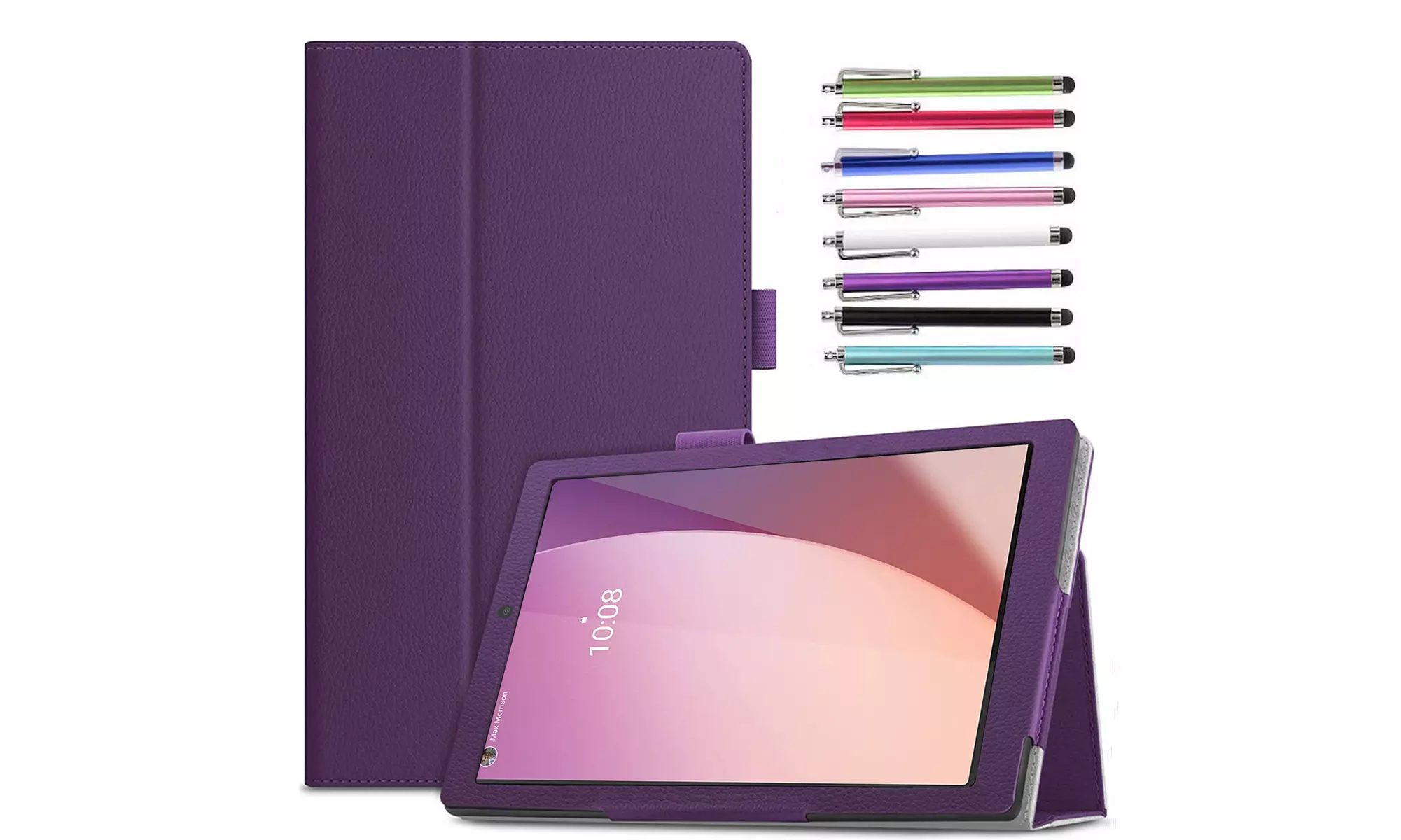 Smart PU Leather Case For Lenovo Tab M8 Gen 4 (8 inch) 2023 released - Primary Image