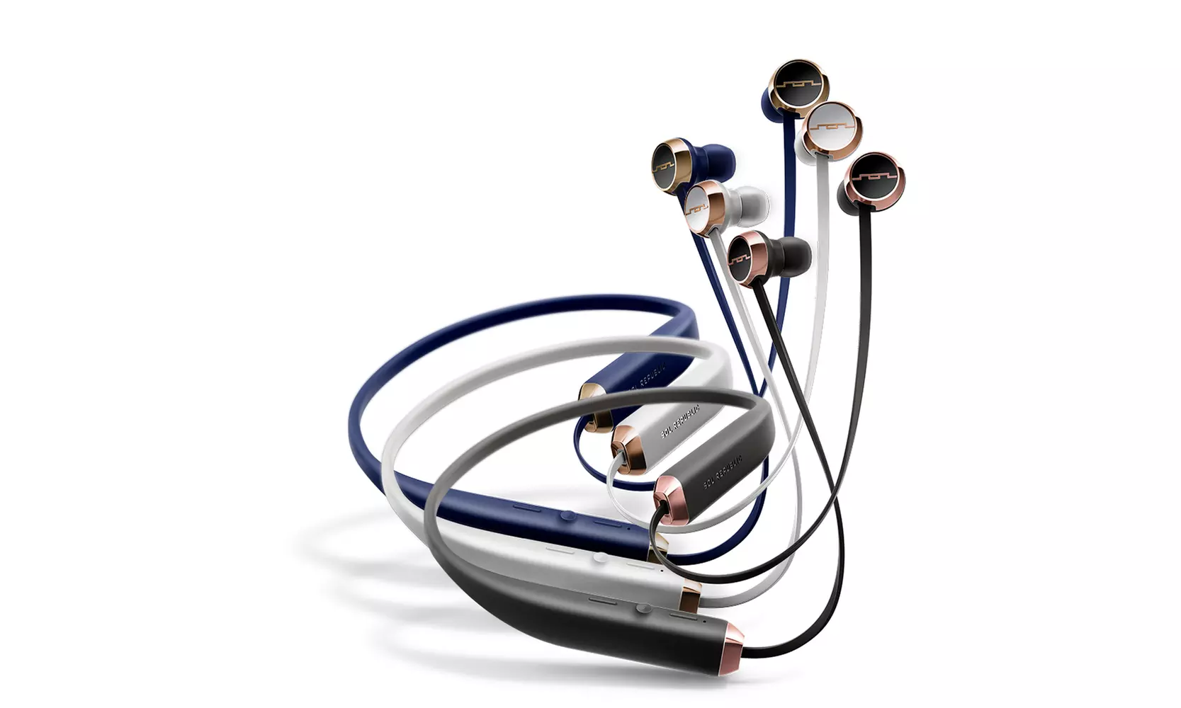 Sol Republic Shadow Bluetooth Wireless Noise Cancelling Neckband Headphones - Primary Image