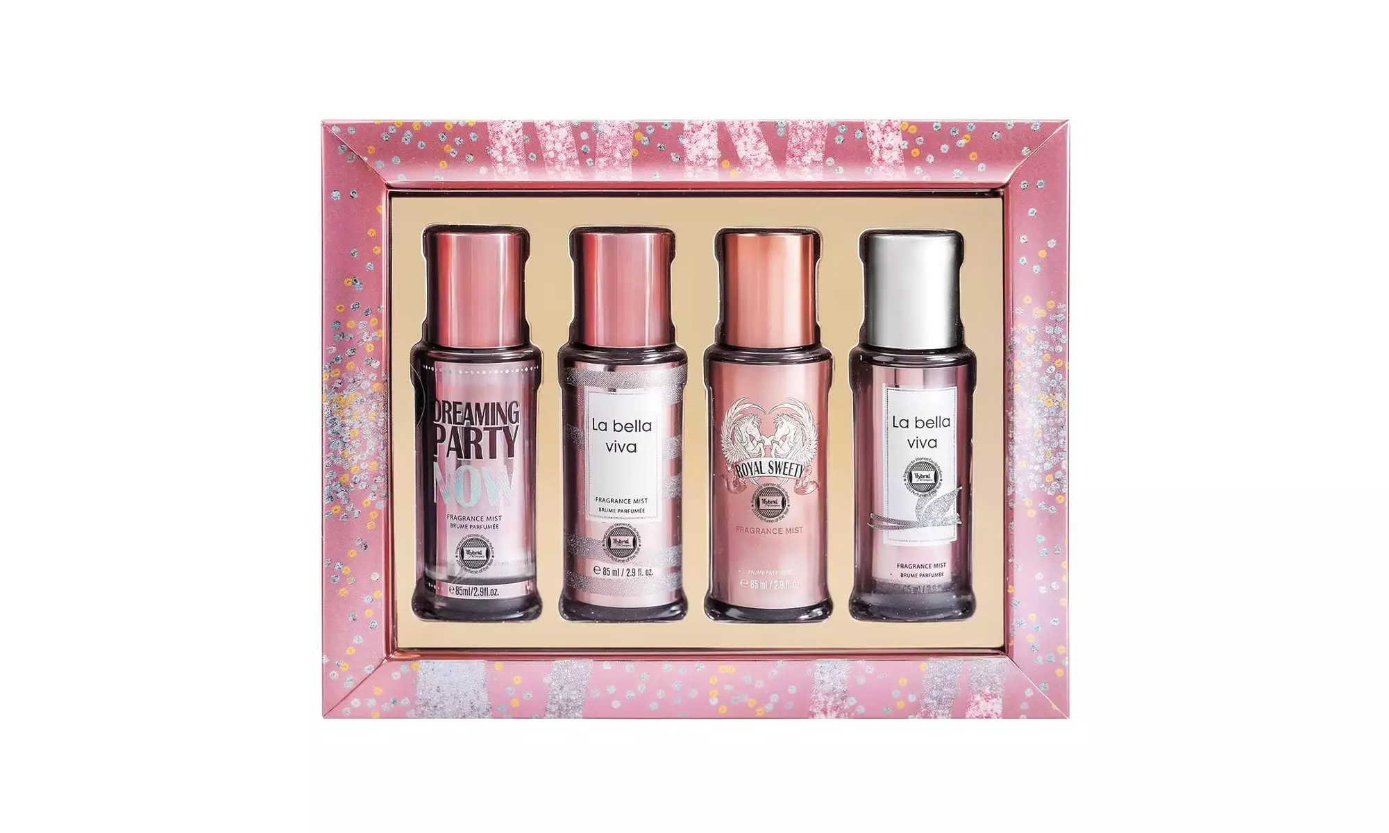 Women 4 Pcs Gift Set Fragrance Mist 2.9 Fl. Oz. Each - Primary Image