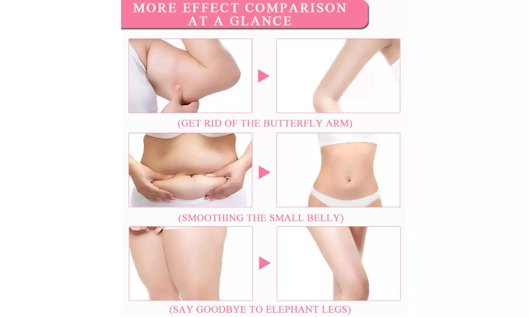 Massage Cream Hot Anti Cellulite Slimming Weight Loss Cream & Massage Brush