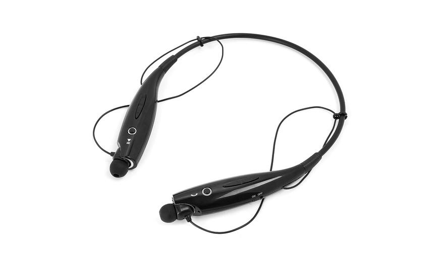 vivitar bluetooth neck earbuds instructions