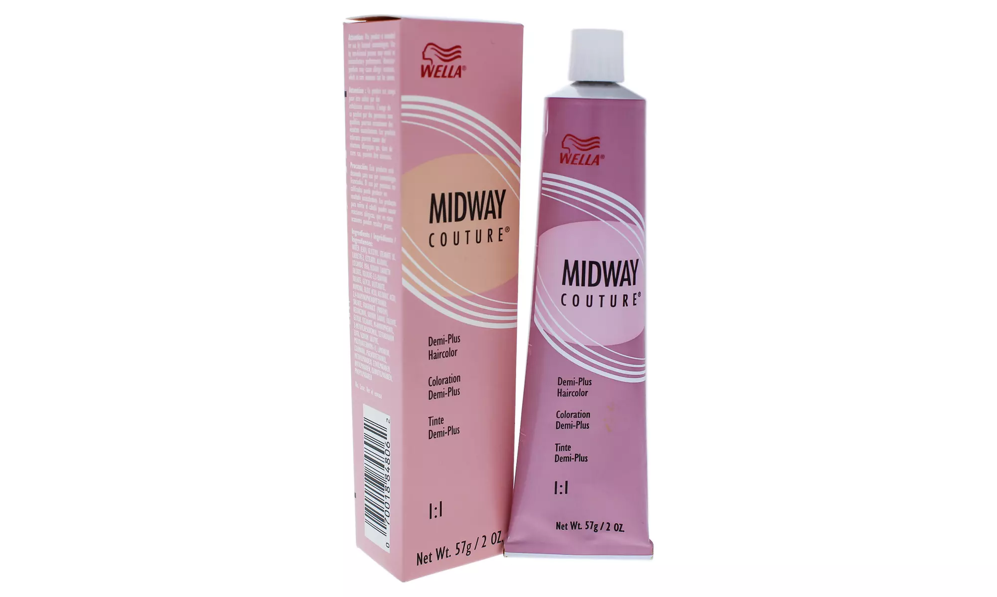 Wella Midway Couture Demi-Plus Hair Color - 1N Black - Primary Image