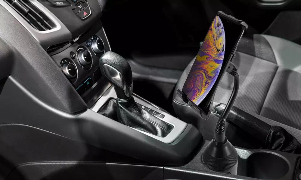 Universal Adjustable Arm and Rotatable Cradel Car Cup Hoder Car mount  - Primary Image