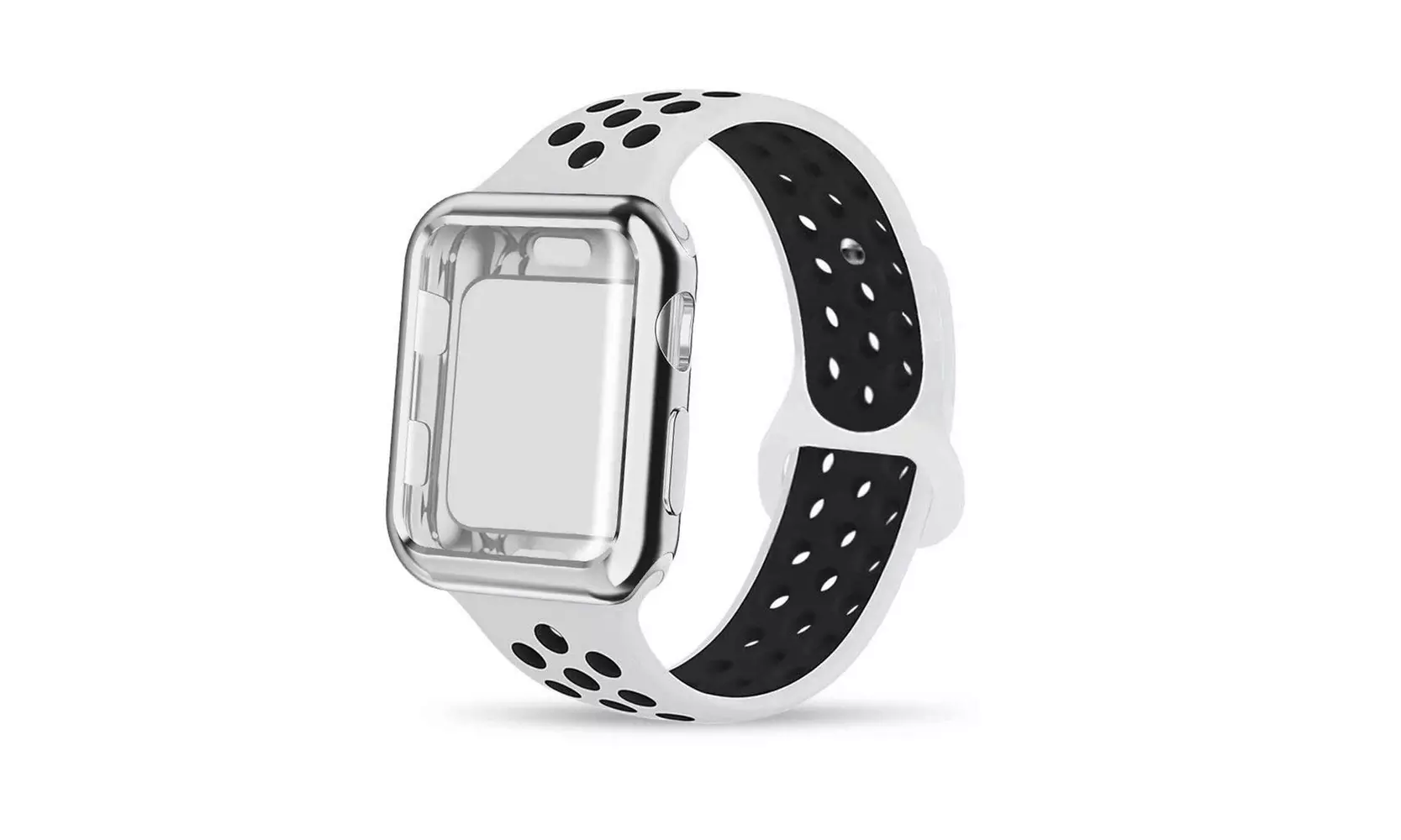 Sports Strap Wrist Band Loop W/ Screen Protector Bumper Case For Apple Watch