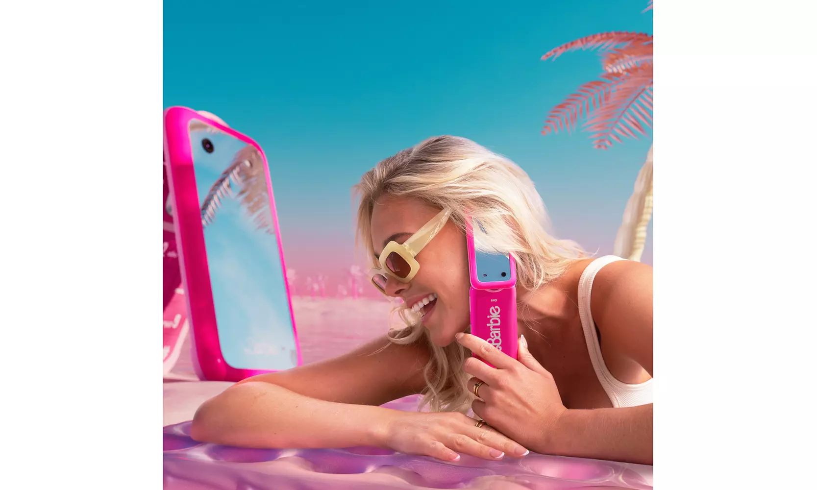 HMD Barbie TA-1420 4GB GSM Unlocked Phone - Power Pink - New