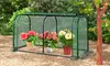 Costway Portable 47 Inch Mini Greenhouse Outdoor Indoor Tunnel Greenhouse