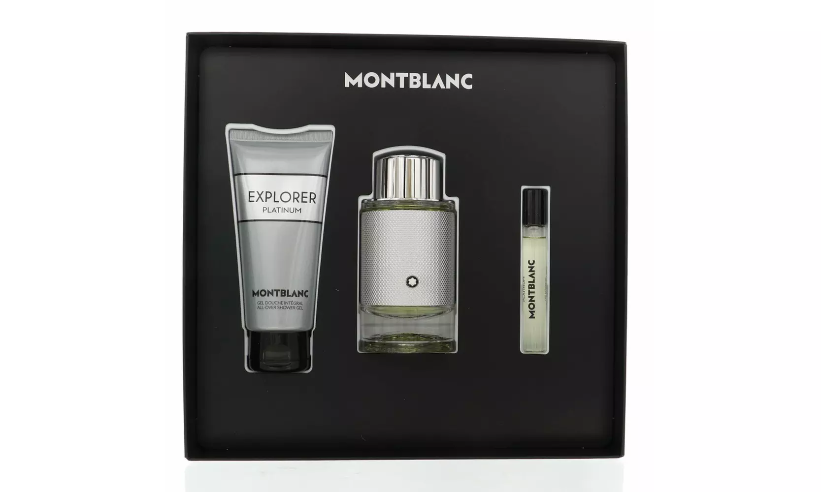Montblanc Explorer, Explorer Platinum, or Explorer Ultra Blue 3 Piece Gift Sets
