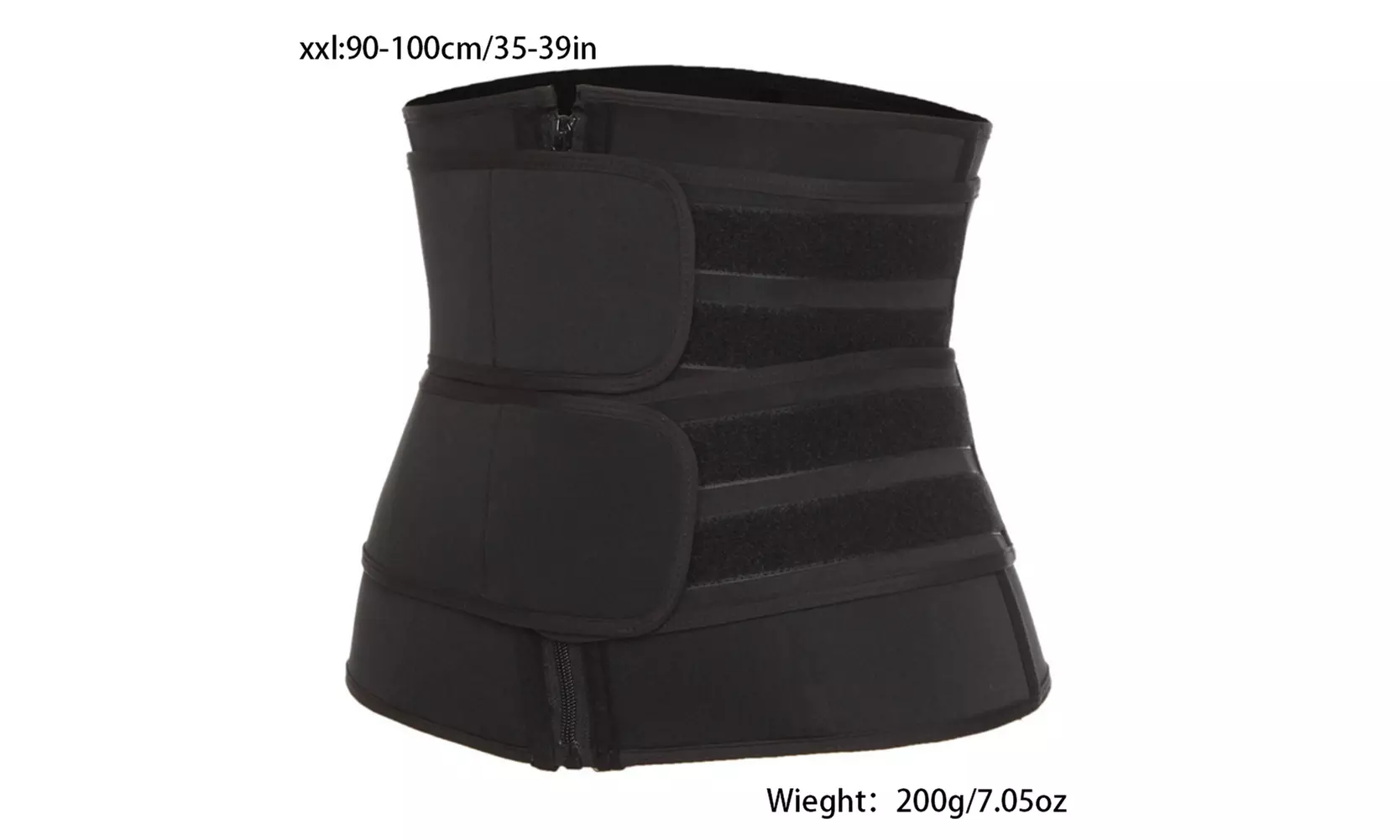 US 1-2 Pack Women Waist Trainer Corset Sauna Sweat Weight Loss Body Shaper