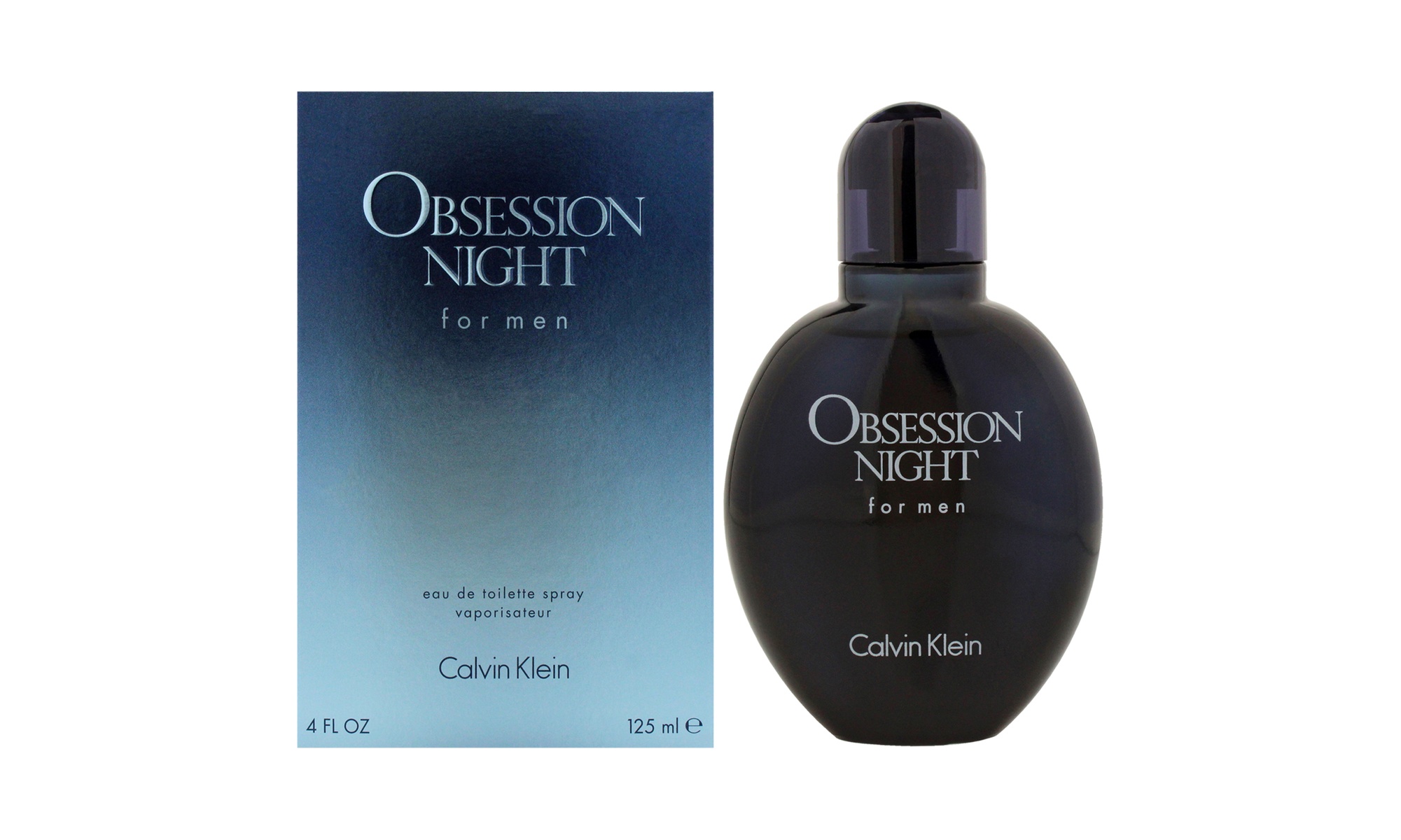 Calvin Klein Obsession Night Eau De Toilette for Men 4 Fl. Oz.
