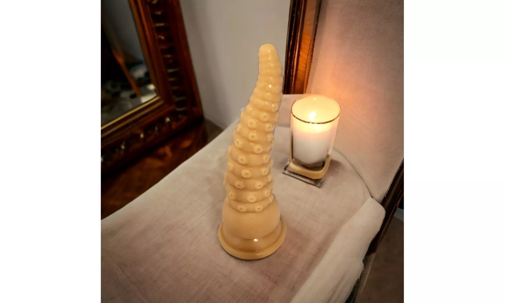 Tentacle Fantasy Suction Dildo Realistic Hands Free Dong Anal Plug Adult Sex Toy