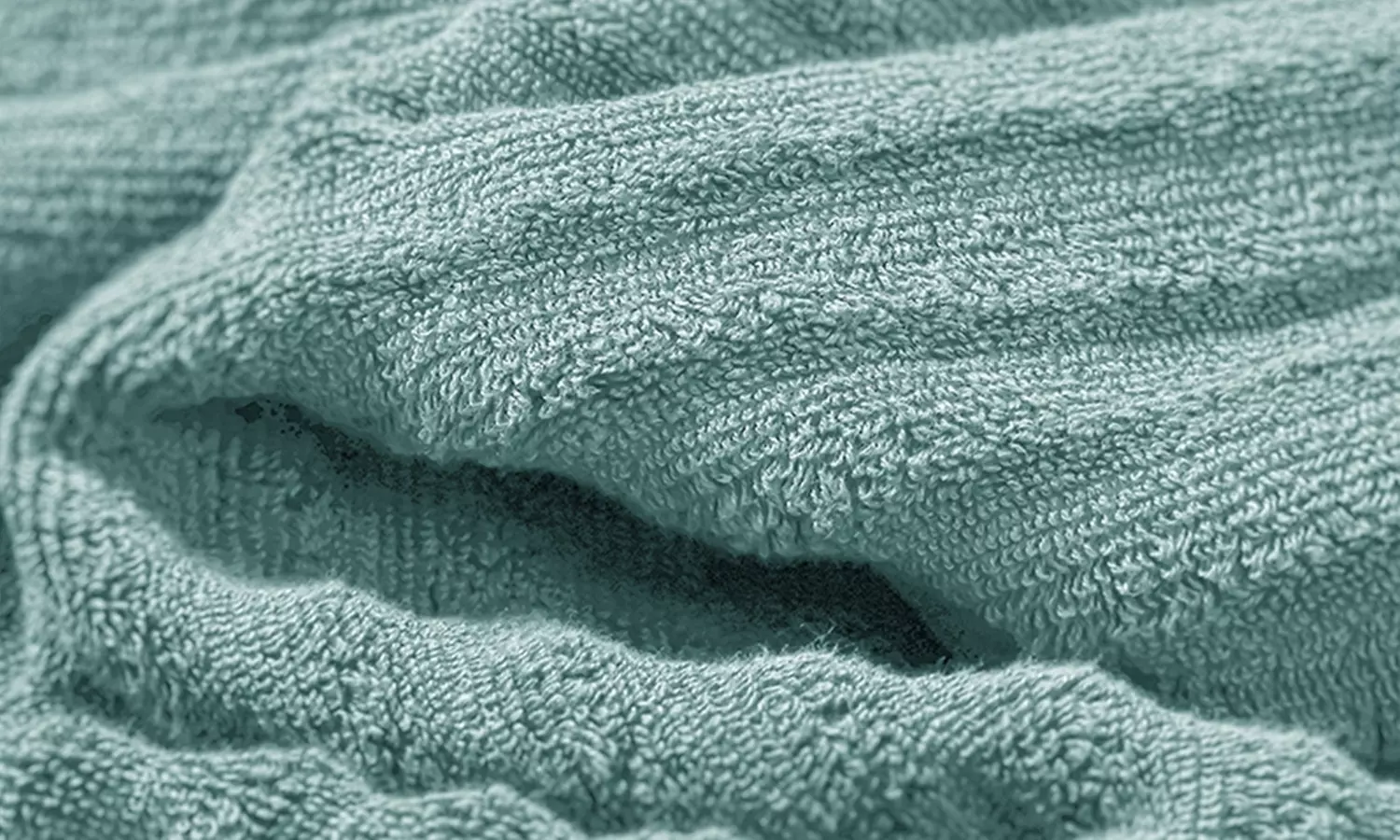Bibb Home 6 Piece or 4 Pack Ribbed Egyptian Cotton Towel Set