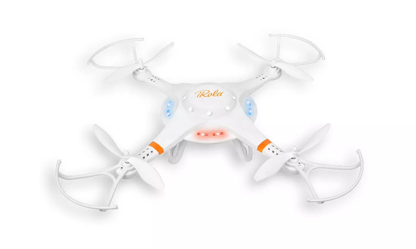 iRola 2.4GHz 6-Axis Gyro RC WiFi FPV Quadcopter Drone with HD Camera