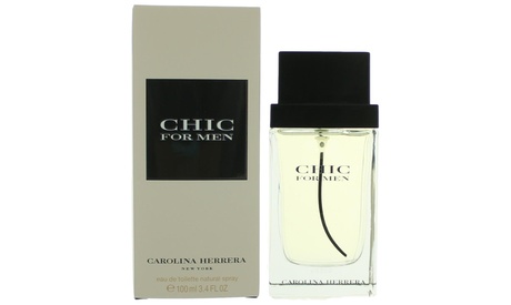 Chic By Carolina Herrera 3.4 Oz/100 Ml Eau De Toilette Spray For Men Men Fresh Spray Eau De Toilette 3.4 OZ / 100 ML