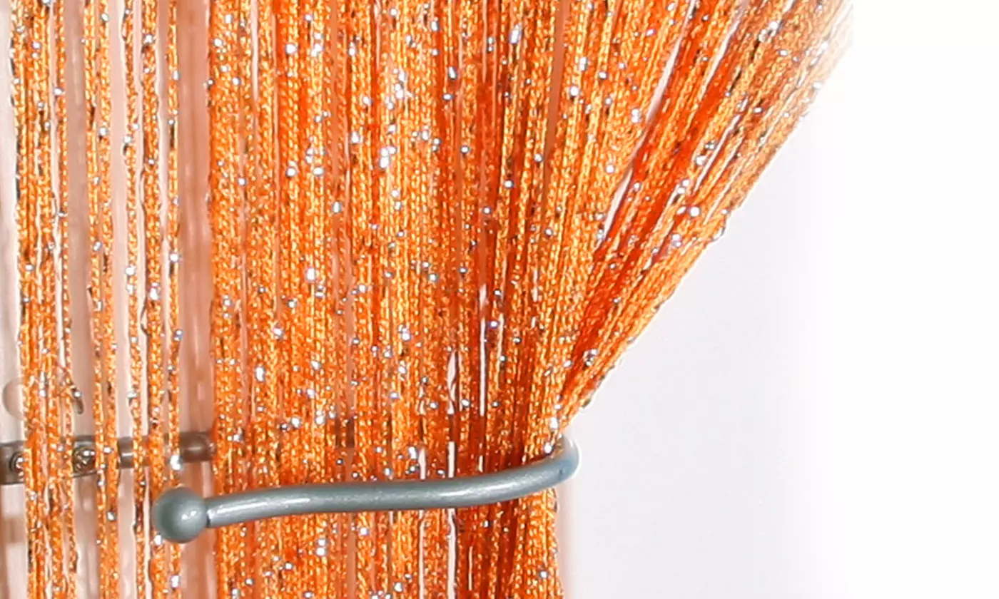 Glitter String Curtains Room Door Divider Window Patio Fly Screen Fringe Panels