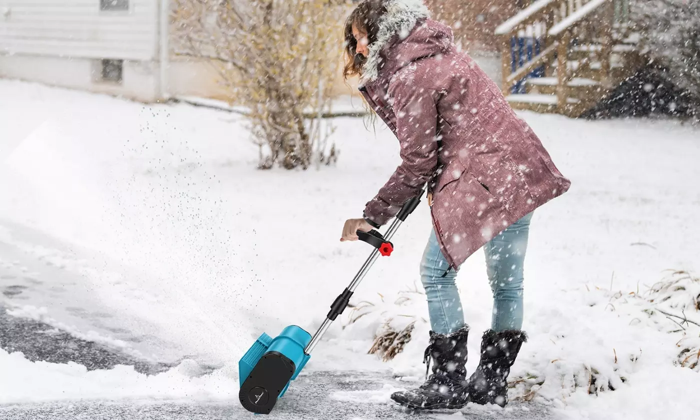 iMounTEK 21V Cordless Snow Shovel & Snow Thrower - 11 Inch