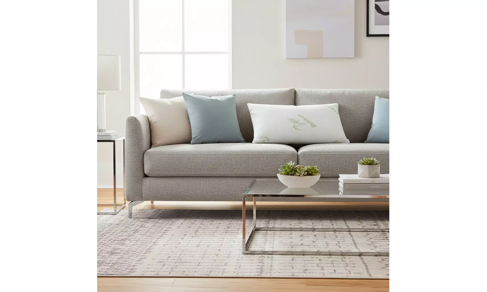 Bamboo Memory Foam Pillows (1- or 2-Pack)