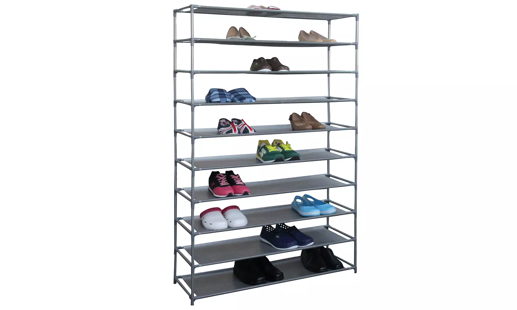 Home Basics Multi-Purpose Stackable Shoe Rack - Primary Image