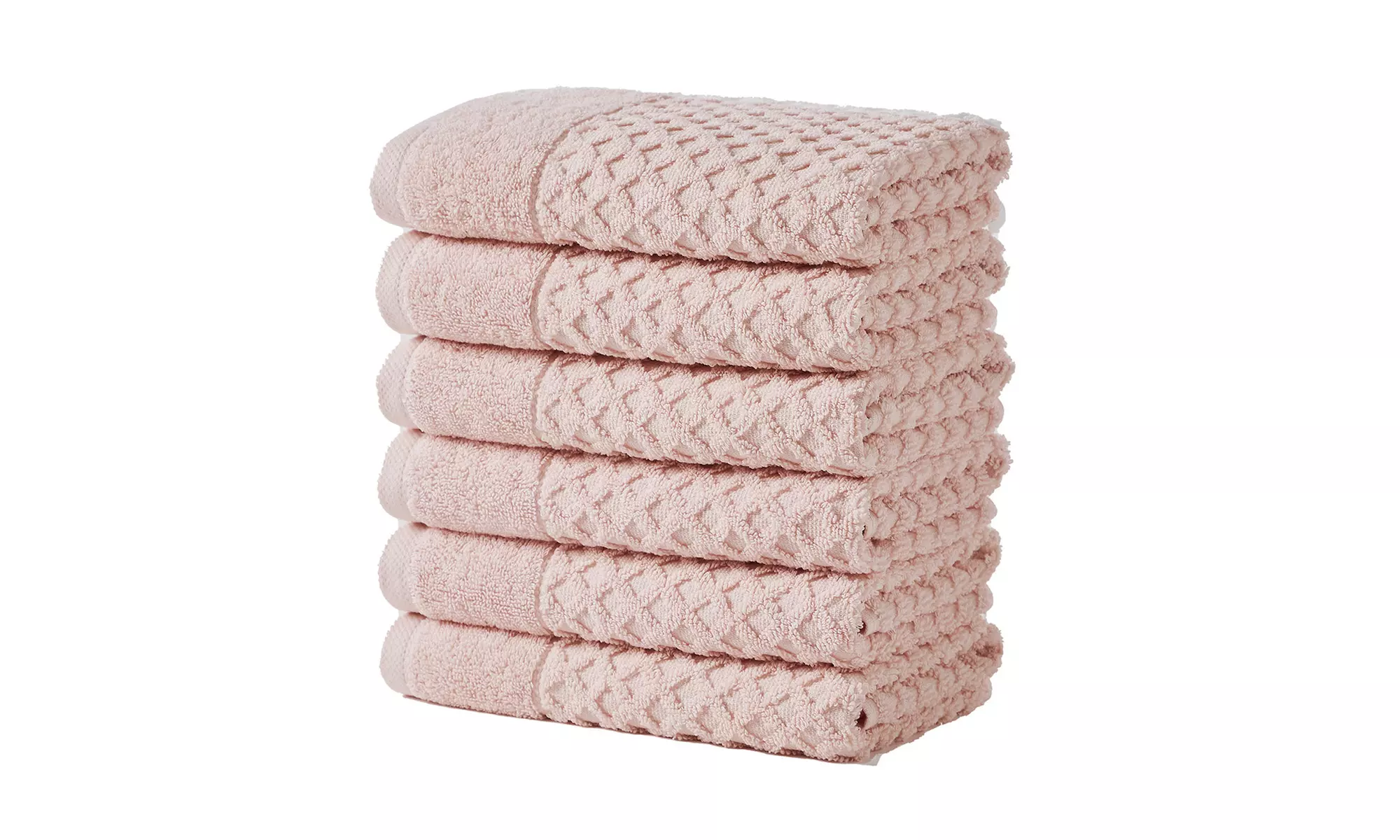 Ultra-Soft 100% Cotton Diamond Waffle Bath Towels