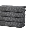 Image 128: Ultra-Soft 100% Cotton Diamond Waffle Bath Towels