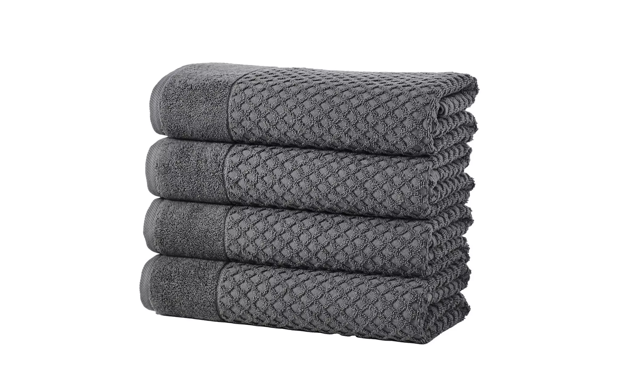Ultra-Soft 100% Cotton Diamond Waffle Bath Towels