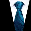 Midnight Teal Paisley