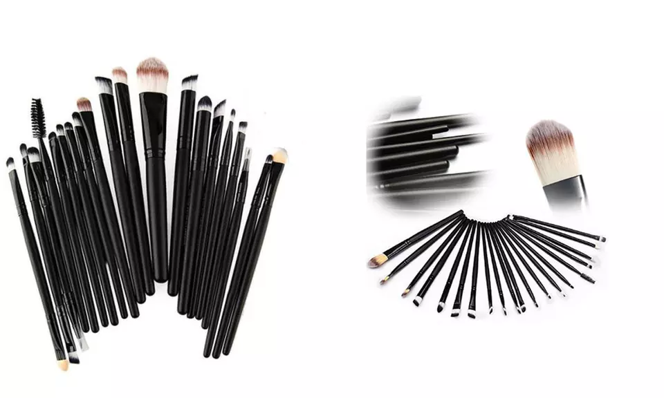 20pcs Brushes Set Foundation Eyeshadow Eyeliner Lip Cosmetic Brushes - Primary Image