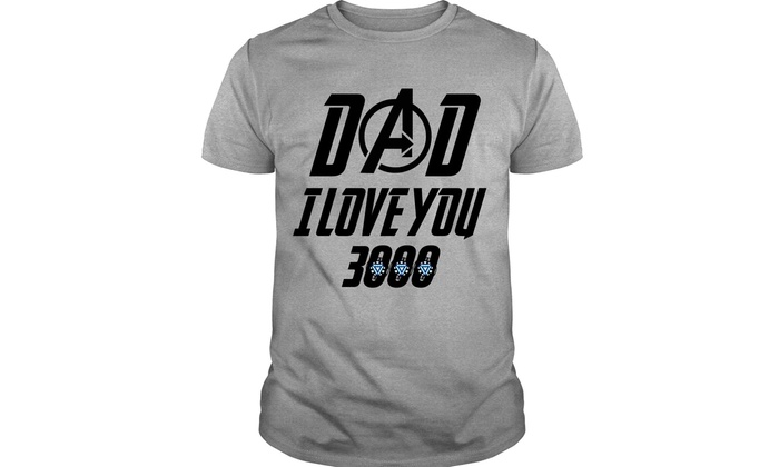 i love you 3000 shirt iron man