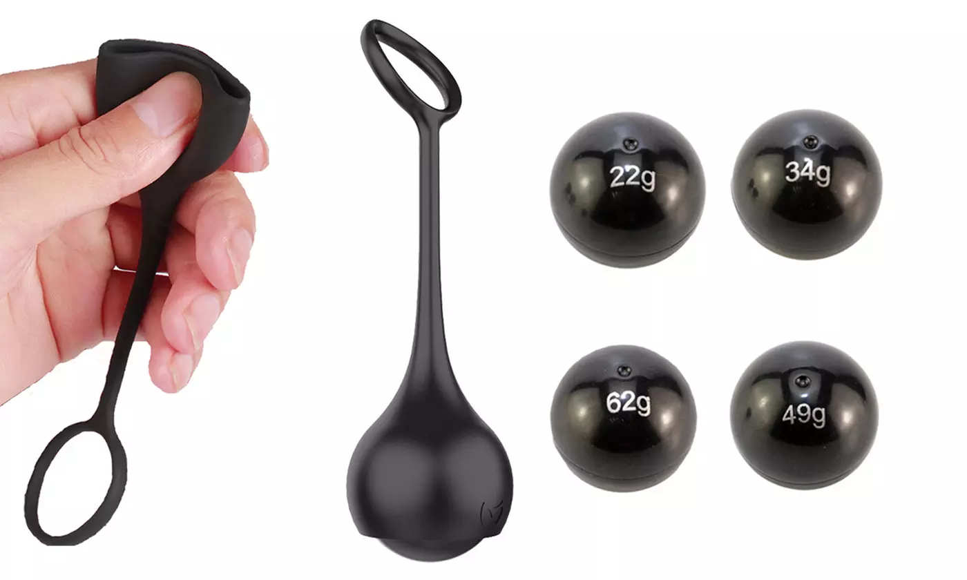 4Pcs/set Ball Trainer Weight Hanger Stretcher Penis Extender Exercise Device - Primary Image