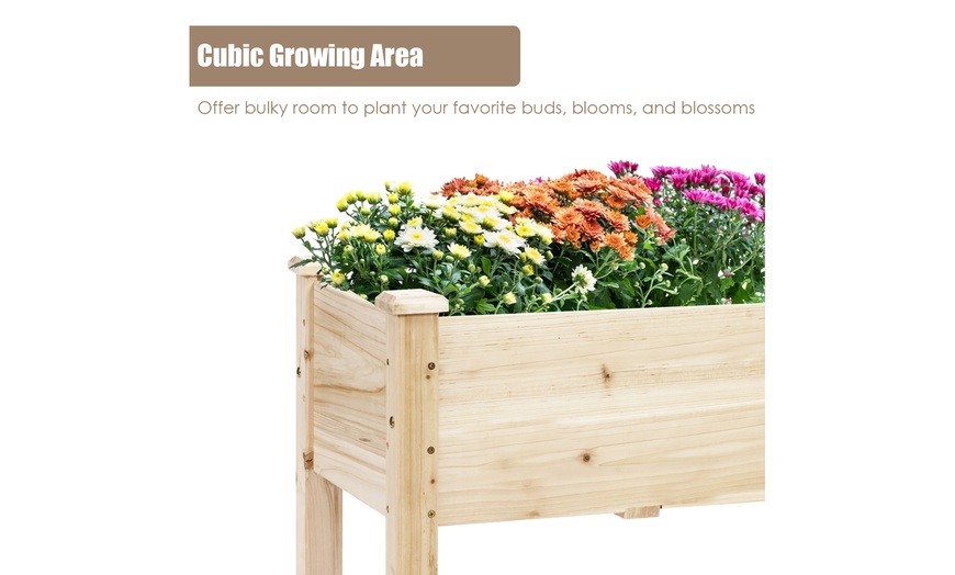 Up To 47% Off on Costway Raised Garden Bed Ele... | Groupon Goods