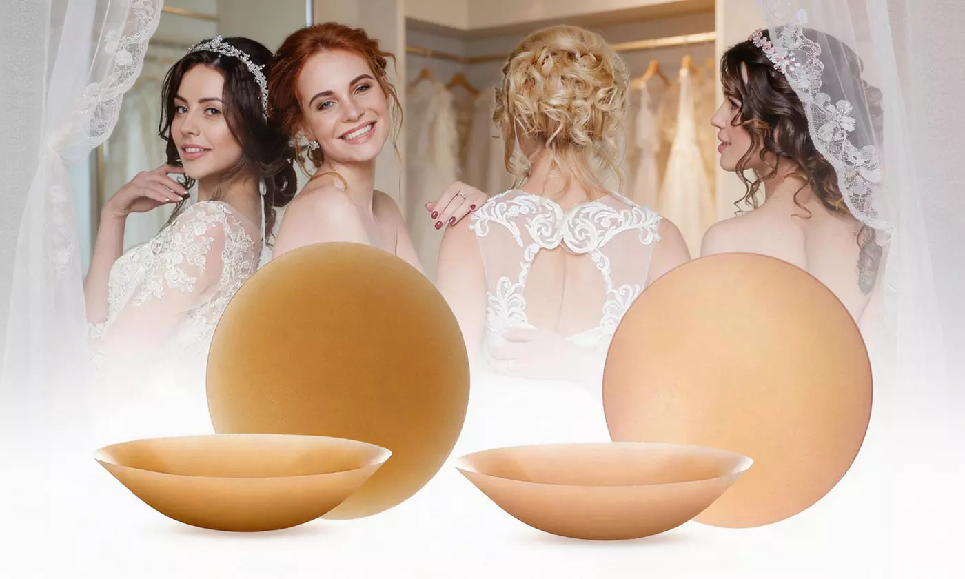 Invisible Silicone Nipple Pasties Reusable Self-Adhesive Breast Covers