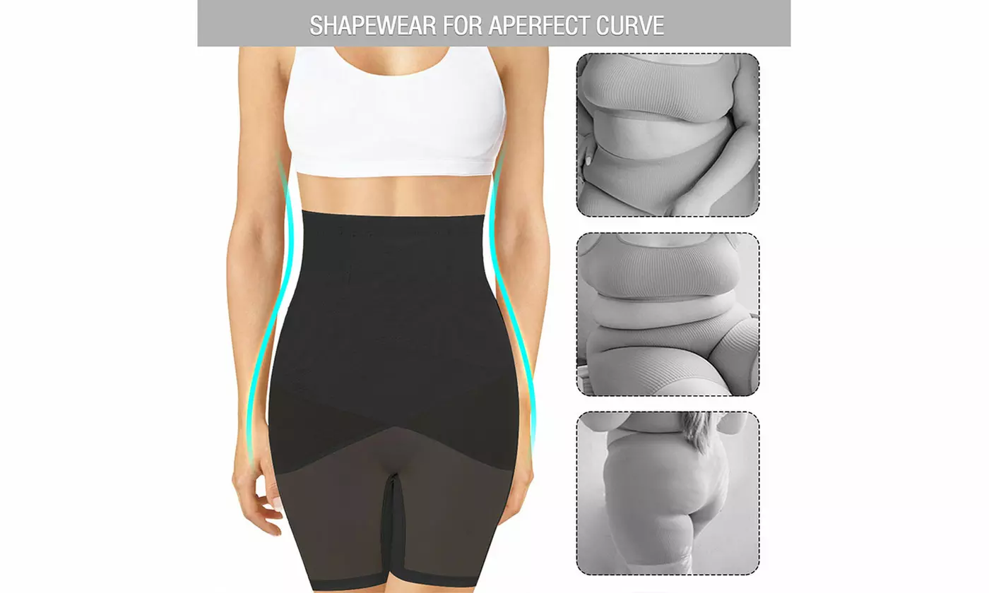 High Waisted Body Shaper Shorts Girdles Thigh Slimmer Underwear