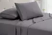Bamboo 4-Piece 1800 Thread Count luxurious Ultra-soft Waffle Hem Sheet Set - Second Medium