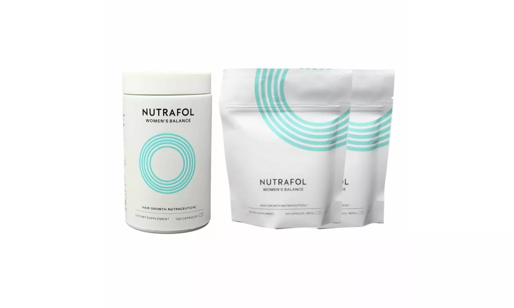Nutrafol Women's Balance Hair Growth Supplement for Thicker, Fuller Hair