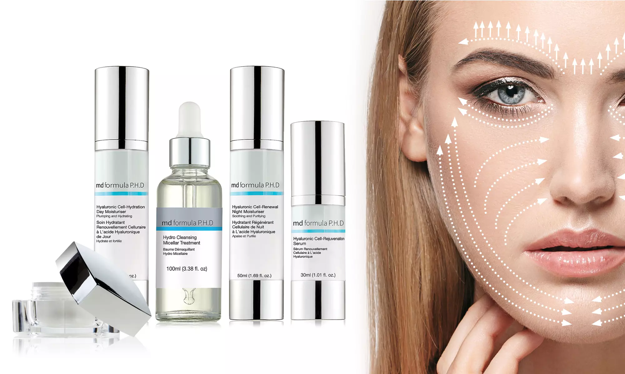 MD Hyaluronic Cell Renewal & Rejuvenating System - Moisturizers, Oils & Serums - Primary Image