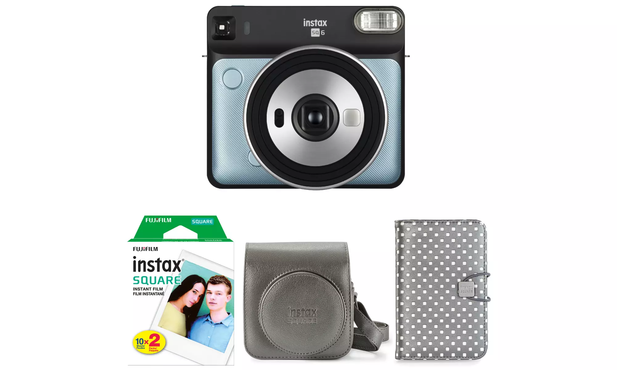 Fujifilm Instax Square SQ6 Instant Camera and Film Bundle - Second Medium