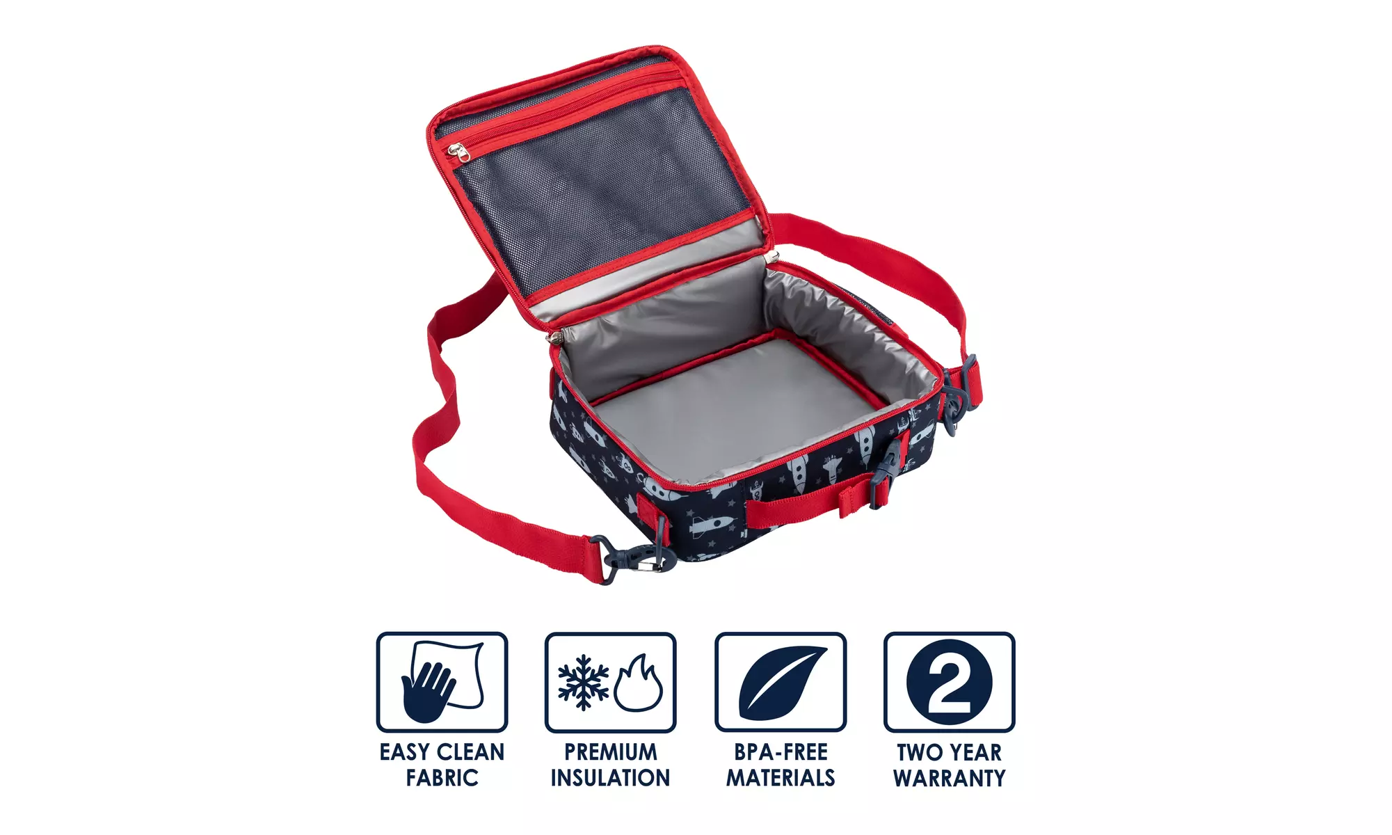 Bentgo Kids Lunch Bag - Durable and Double Insulated