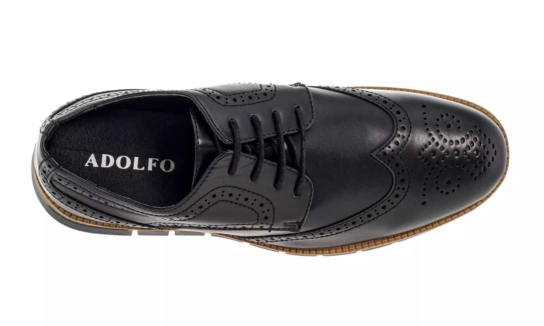 Adolfo Men's Classic Oxford Shoes