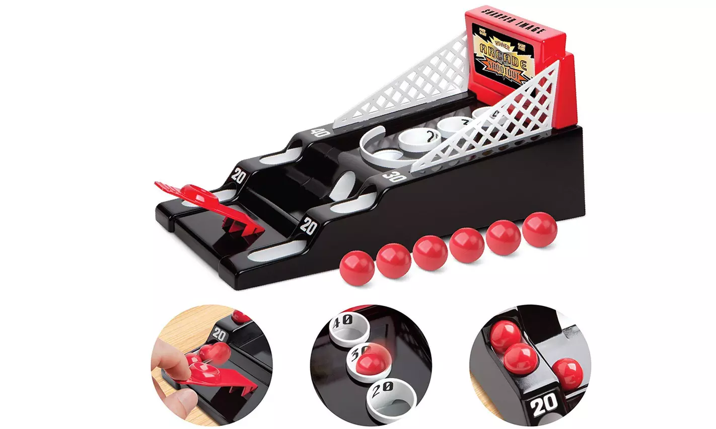Brand New Real Arcade Action Desktop with 6 Balls - Primary Image