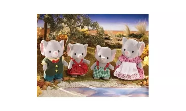 Calico Critters Ellwoods Elephant Family - Second Medium