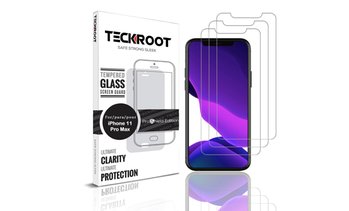 iPhone 11, 11 Pro, 11 Pro Max TeckRoot Tempered Glass Screen Protector