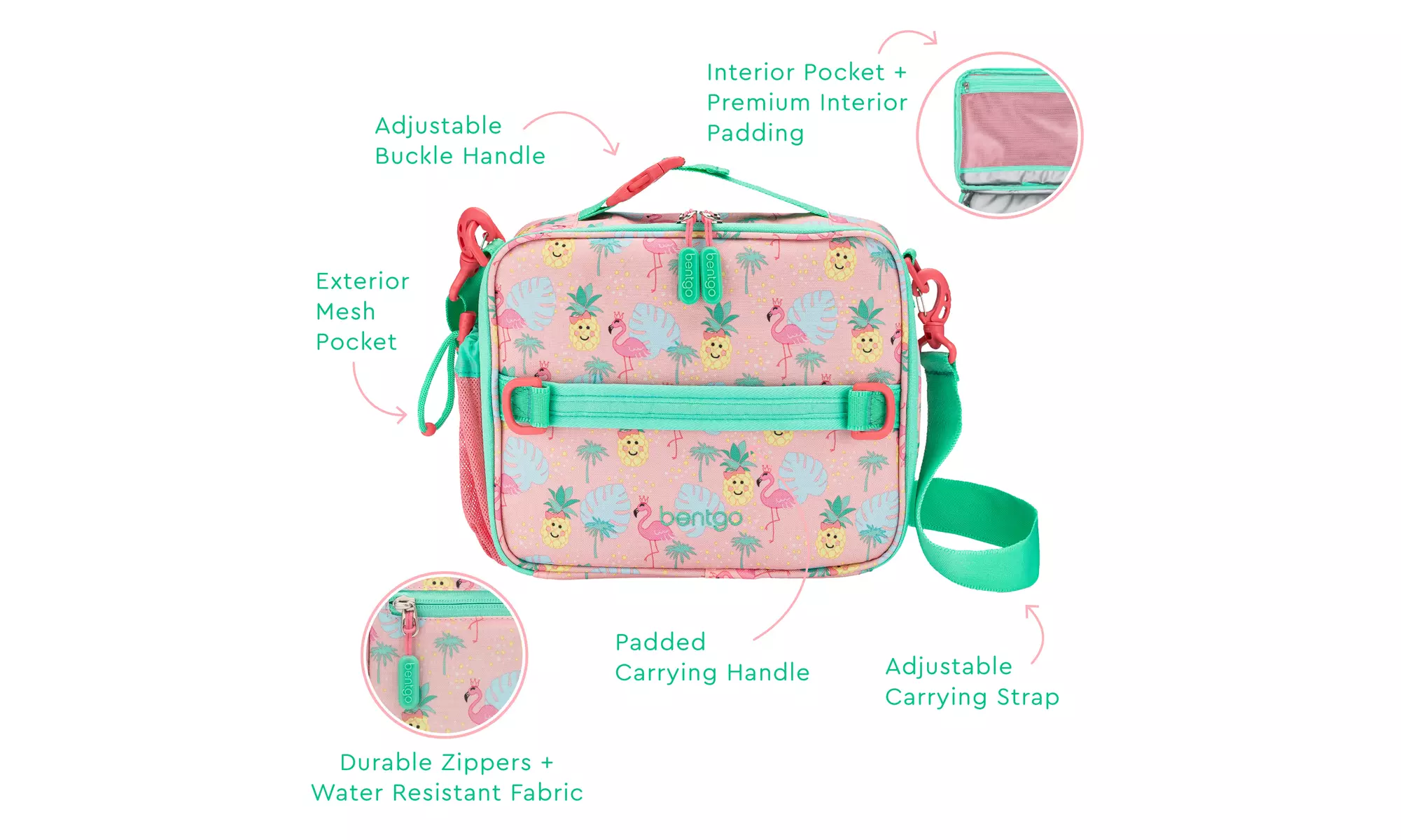 Bentgo Kids Lunch Bag - Durable and Double Insulated