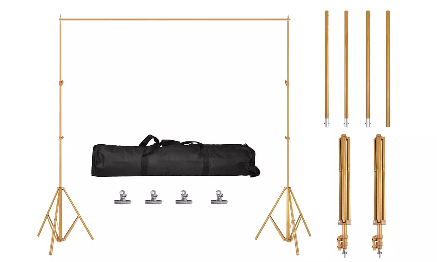 iMounTEK Adjustable Backdrop Stand for Photography & Video - 6.5ft x 10ft