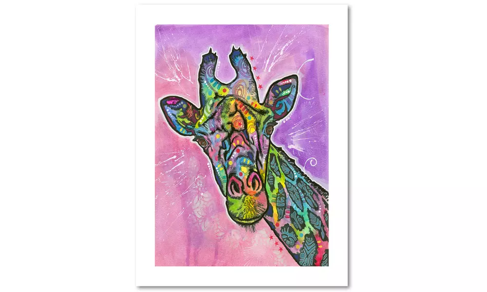Dean Russo 'Giraffe' Paper Art - Primary Image